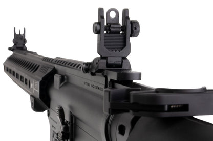 EMG STRIKE INDUSTRIES AR ストライク レイダー カービン GBB エアソフト M4 ライフル (CYMA CGS システム) - 13.5 インチ BK