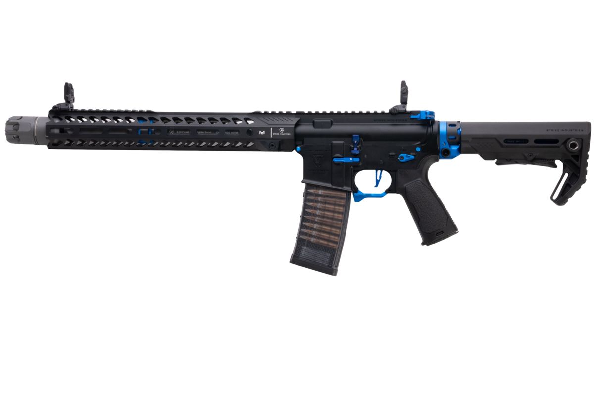 EMG STRIKE INDUSTRIES AR ストライク レイダー カービン GBB M4 ライフル (CYMA CGS システム) - 13.5 インチ BK / BL