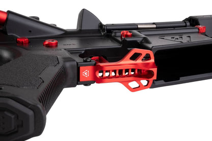 EMG STRIKE INDUSTRIES AR ストライク レイダー カービン GBB M4 ライフル (CYMA CGS システム) - 13.5 インチ BK / RD
