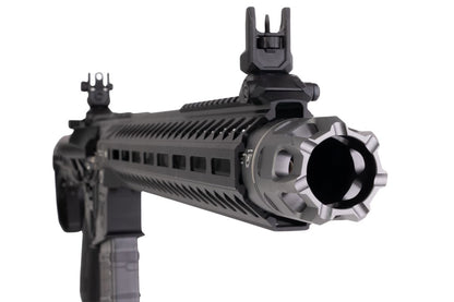 EMG STRIKE INDUSTRIES AR ストライク レイダー GBB エアソフト M4 ライフル (CYMA CGS システム) - 15.5 インチ BK
