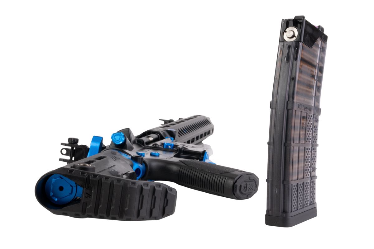 EMG STRIKE INDUSTRIES AR ストライク レイダー GBB エアソフト M4 ライフル (CYMA CGS システム) - 15.5 インチ BK / BL
