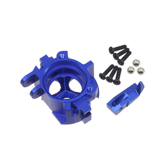 C&C Tac CNC ノズルフィーディングリアベース マルイ サイガ-12 GBB用 (CCT0216) - ブルー