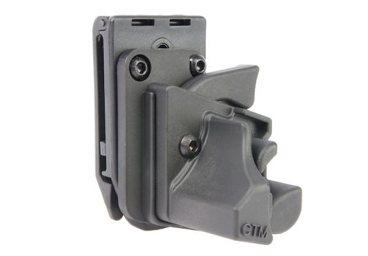 CTM TAC Holsters ACTION ARMY AAP01 GBB エアソフトガン用 - ブラック