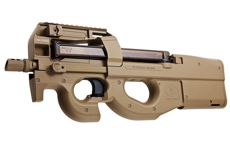 CYBERGUN FN P90 エアソフト AEG SMG - タン (CM060) - CYMA 製