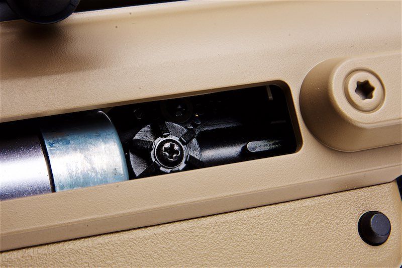 Cybergun FN SCAR-L エアソフト AEG ライフル - TAN (ABS バージョン、CM067) - CYMA 製