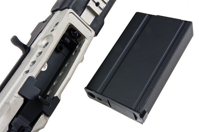 CYMA M14 EBR AEG エクステンデッドストック エアソフトAEGライフル - 銀(ぎん)（メタル） (CM032EBR-SV)