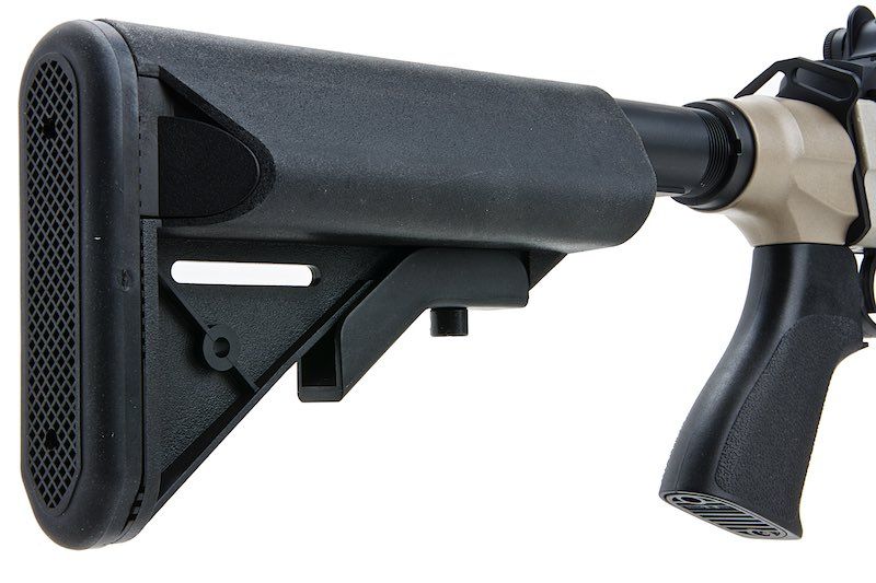 CYMA M14 EBR AEG エクステンデッドストック エアソフトAEGライフル - 銀(ぎん)（メタル） (CM032EBR-SV)