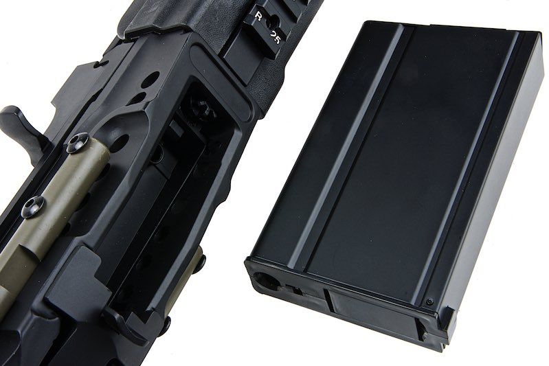 CYMA M14 EBR AEG 強化バトルエアソフトAEGライフル - ブラック（メタル）（CM032G-BK）