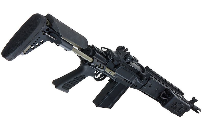CYMA M14 EBR AEG 強化バトルエアソフトAEGライフル - ブラック（メタル）（CM032G-BK）