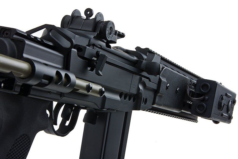 CYMA M14 EBR AEG 強化バトルエアソフトAEGライフル - ブラック（メタル）（CM032G-BK）