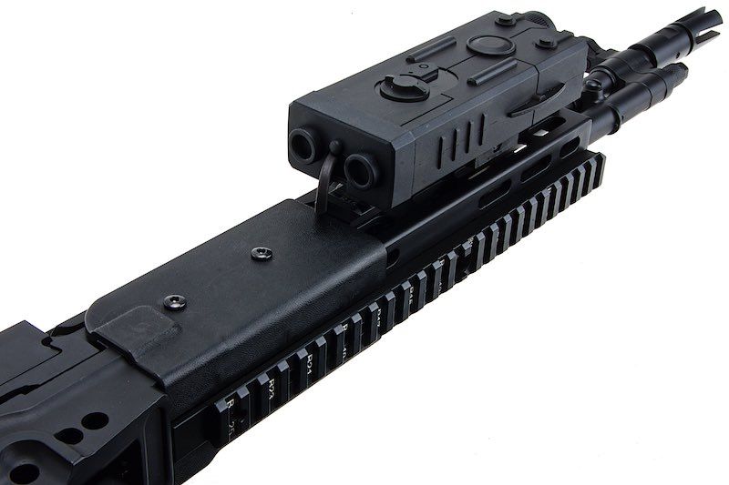 CYMA M14 EBR AEG 強化バトルエアソフトAEGライフル - ブラック（メタル）（CM032G-BK）