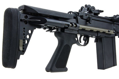 CYMA M14 EBR AEG 強化バトルエアソフトAEGライフル - ブラック（メタル）（CM032G-BK）