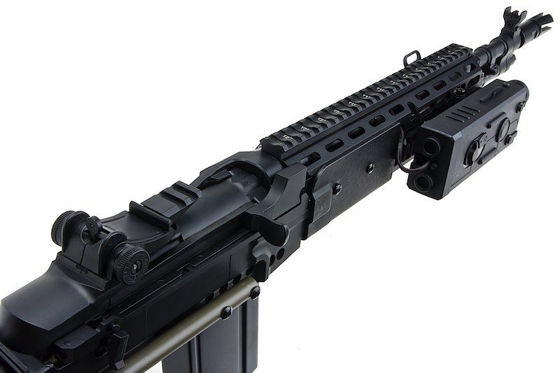 CYMA M14 EBR AEG 強化バトルエアソフトAEGライフル - ブラック（メタル）（CM032G-BK）