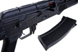 CYMA AK74M エアソフト AEG ライフル 折りたたみ式ストック付き - ブラック (メタル)(CM040C)
