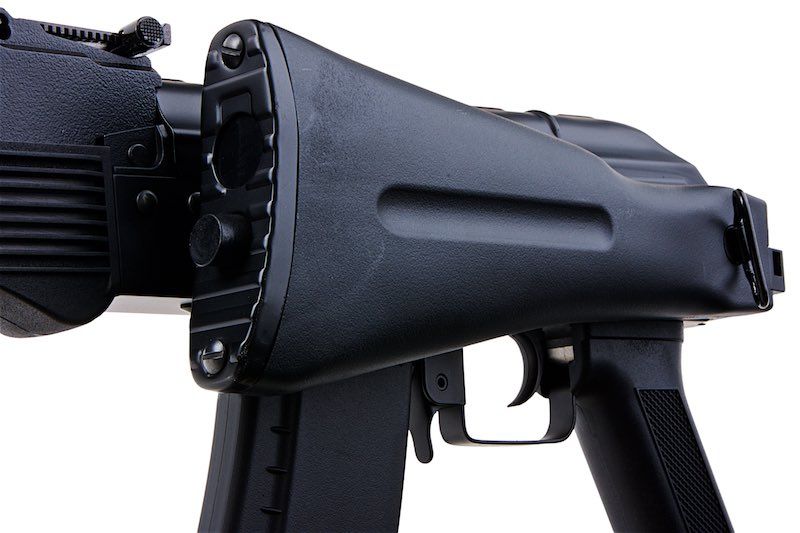 CYMA AK74M エアソフト AEG ライフル 折りたたみ式ストック付き - ブラック (メタル)(CM040C)