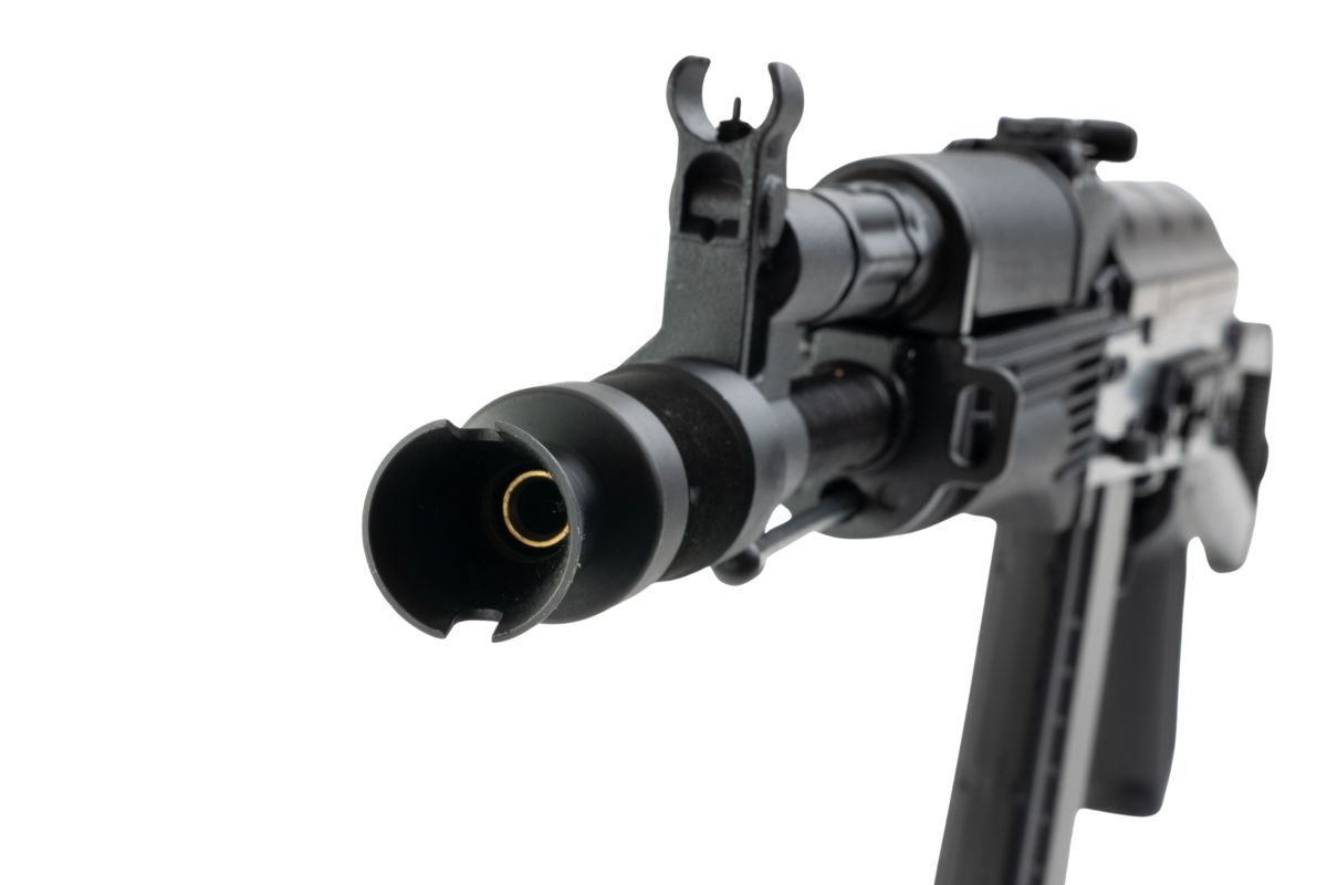 CYMA プラチナ フルスチール AK105 トライアングルフォールディング エアソフト AEG ライフル (CM053B)