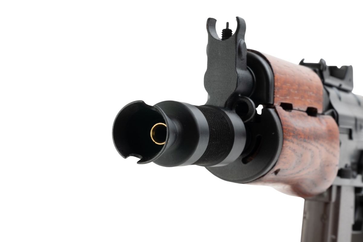 CYMA プラチナ AKS74U 木製家具 エアソフト AEG ライフル (CM055)