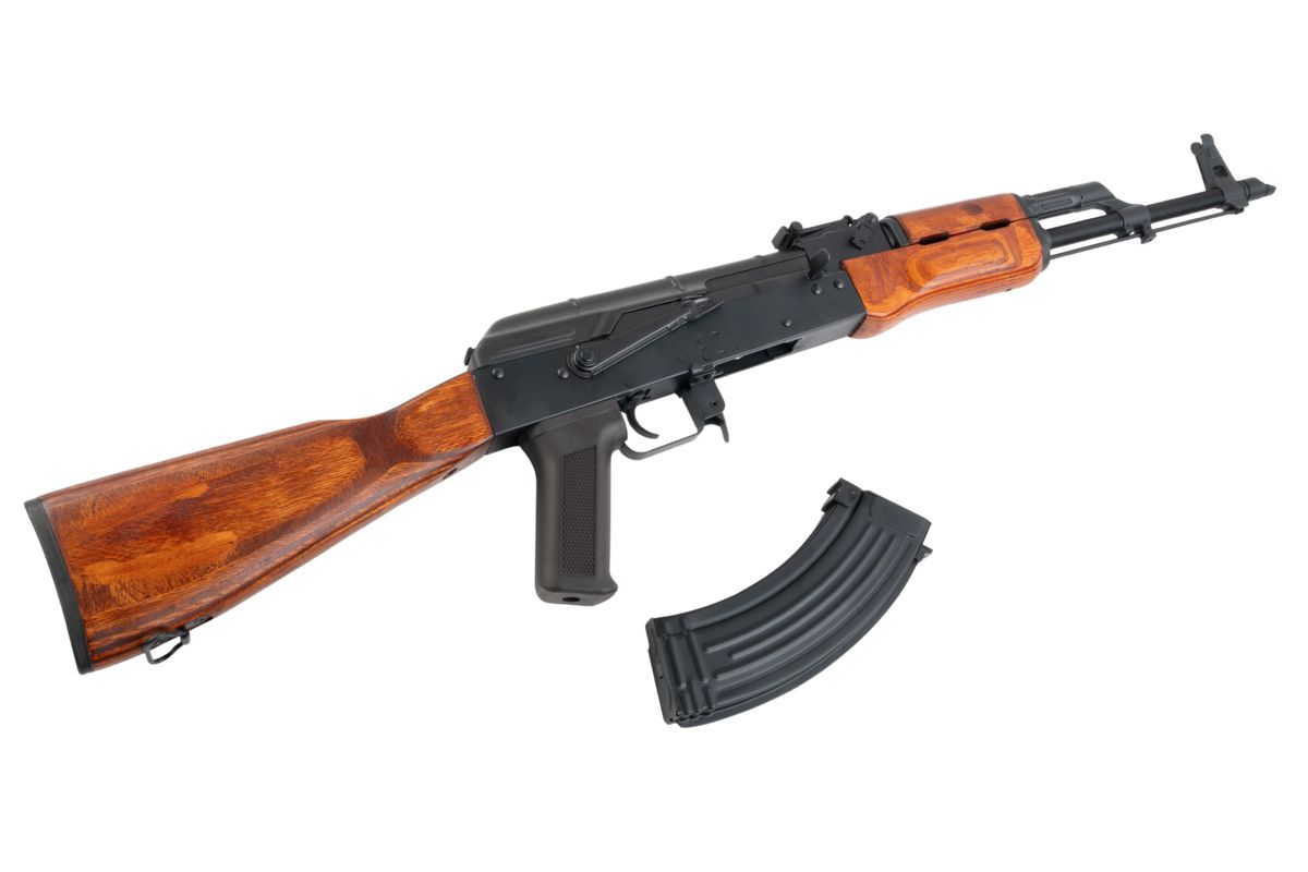 CYMA プラチナ AKM ウッドファニチャー エアソフト AEG ライフル (CM056M)