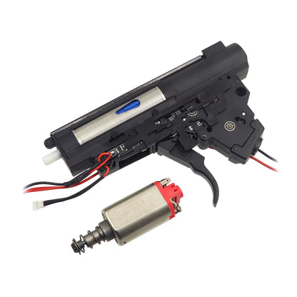 CYMA製コンプリートQD(機械の)メカボックス（eShooterフロント付き）MP5K AEG用（CYMA-CM25A）