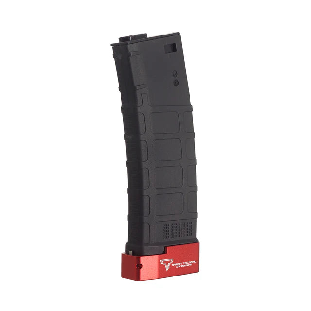 CYMA / EMG TTI 220 ラウンド PMAG マガジン M4 AEG エアソフトガン用 (M126-F-TTI) - レッド