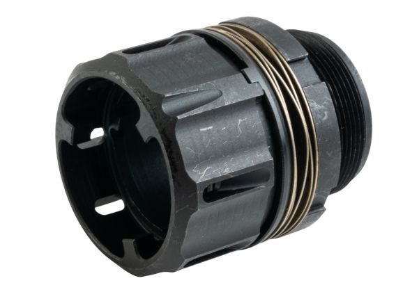 PTS Dead Air KeyMicro QDマウント（Dead Air Airsoftバレルエクステンションシリーズ用） - ブラック