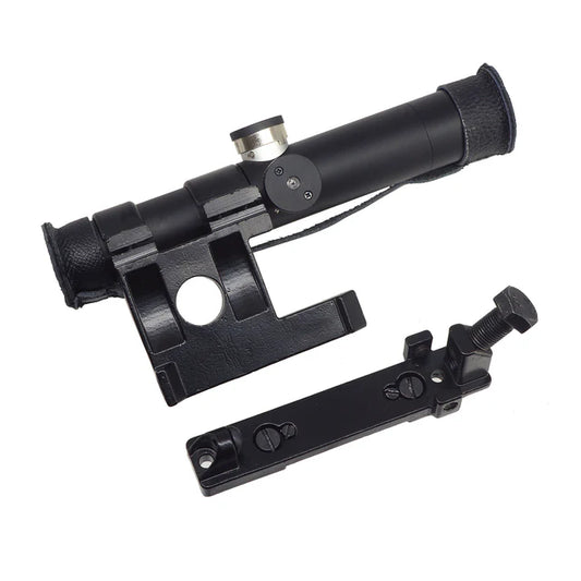DOUBLE BELL  3.5倍 PUスコープ（モシン・ナガン M1891 用マウント付き、105-G）-ブラック