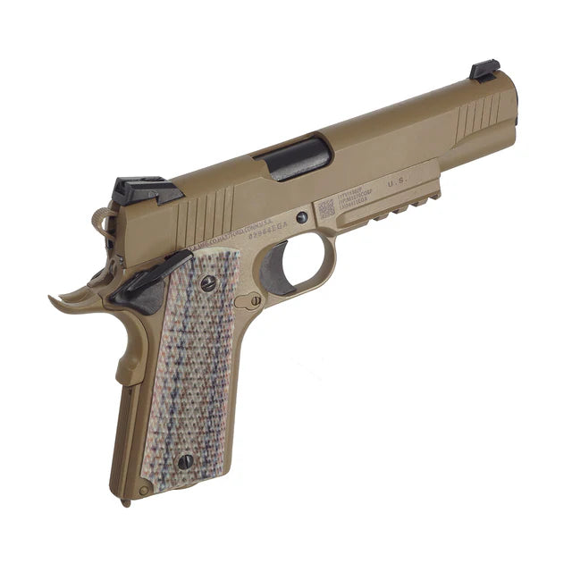 DOUBLE BELL マリン M1911 CQBP CO2 GBB エアソフトガン ( DB-CQBP-839 ) - タン/黄褐