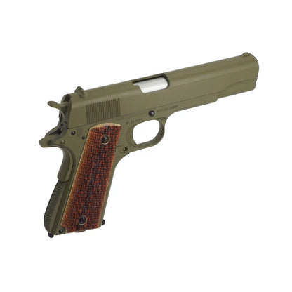 Double Bell M1911 OD グリーン GBB ピストル (DB-M1911-7)