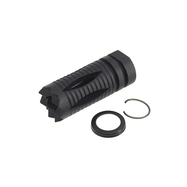 Dboys スチール M4 フラッシュハイダー 14mm-用 (DBOY-M46)