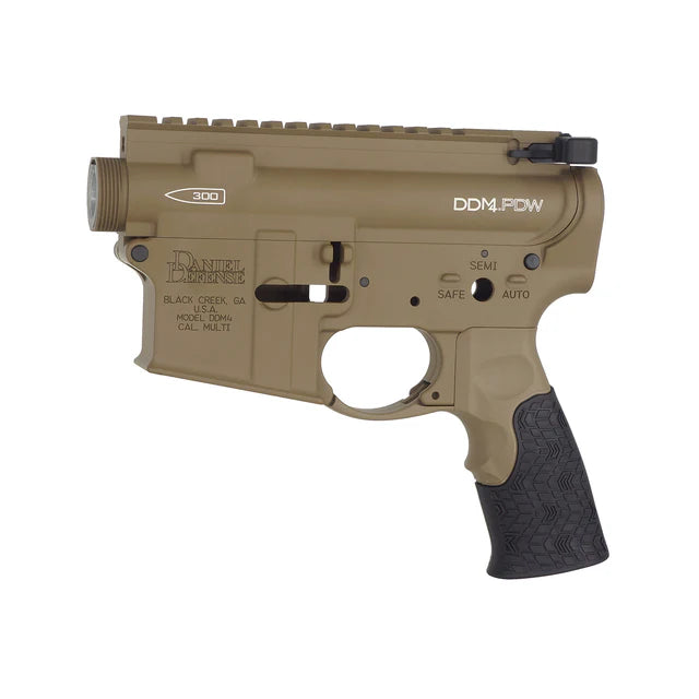 CYMA CGS Daniel Defense DDM4 PDW レシーバーキット M4 GBB エアソフトガン用 (DD-RS-0001) - FDE