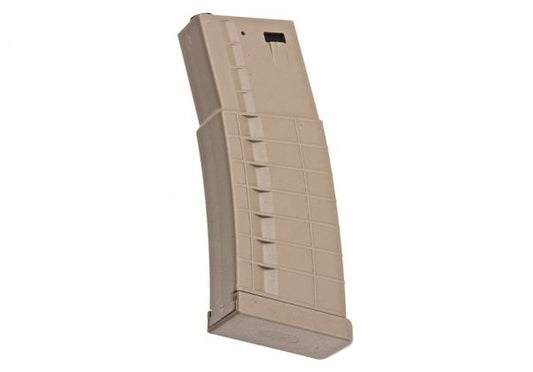 Arcturus 416 マガジン (300 発 DMAG、Hi-Cap Flash EMM AEG マガジン) - TAN