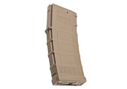 DMAG M4 マガジン (D-DAY) (装弾数340発、ハイキャップホイール EMM AEG マガジン) - タン