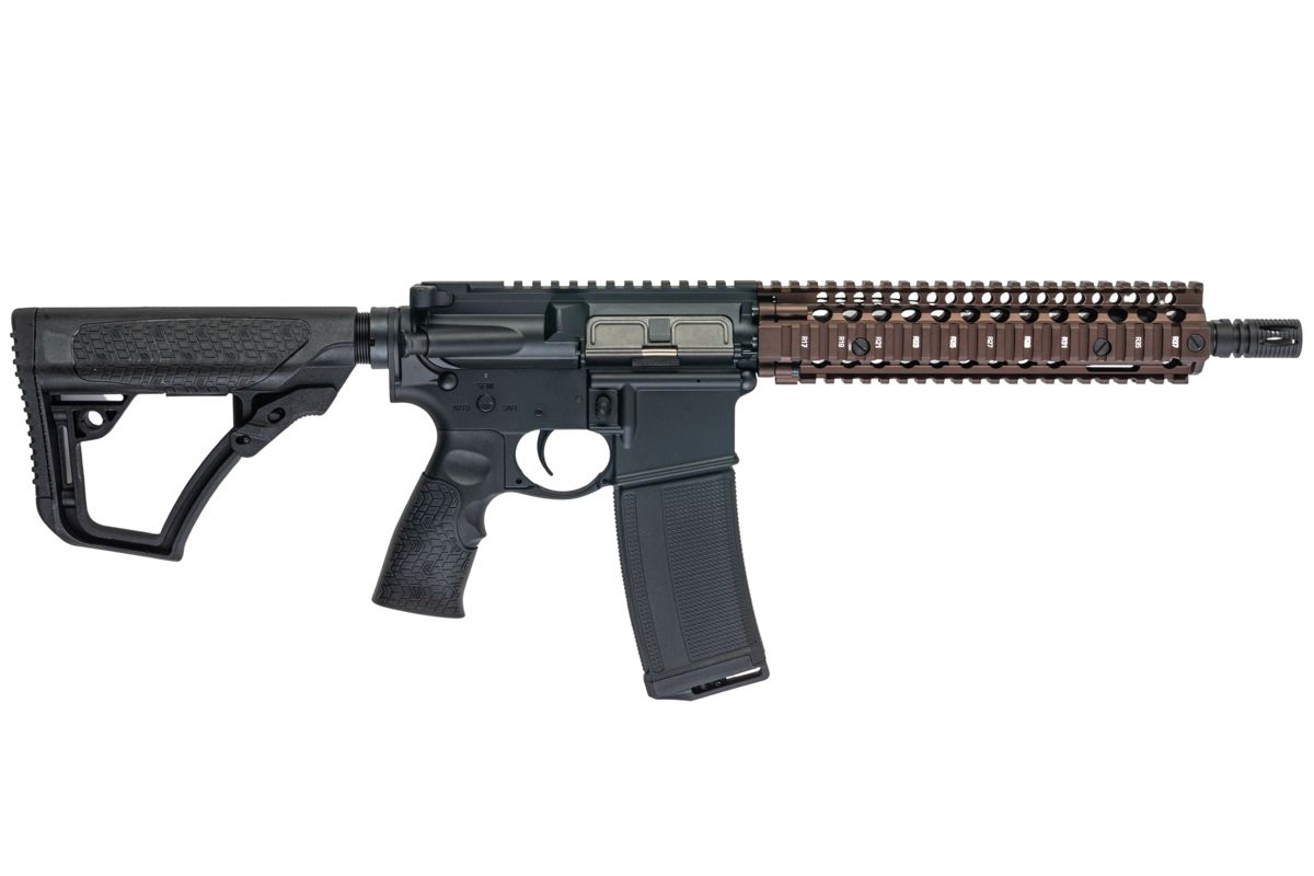 EMG ダニエル ディフェンス MK18 GBB エアソフト ライフル (BK/FDE、Double Eagle製)