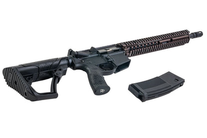 EMG ダニエル・ディフェンス M4A1 RIS II GBB エアソフトライフル (BK/FDE、Double Eagle製)