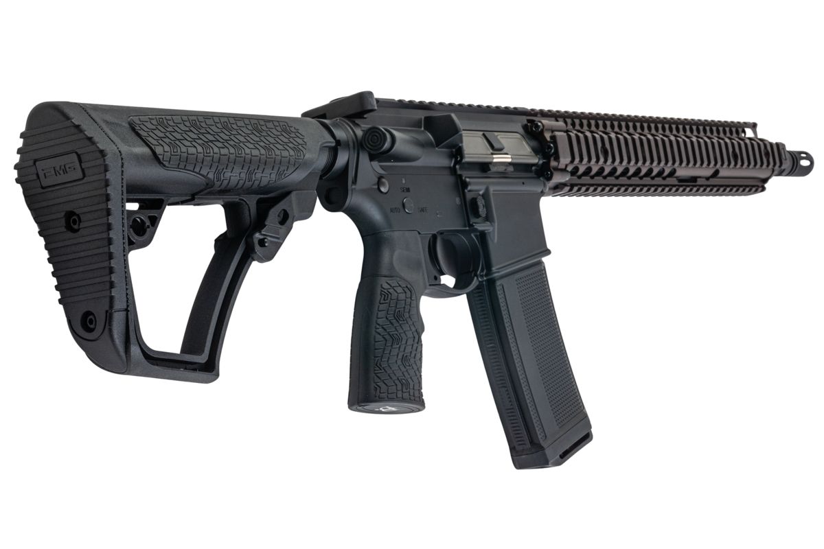 EMG ダニエル・ディフェンス M4A1 RIS II GBB エアソフトライフル (BK/FDE、Double Eagle製)