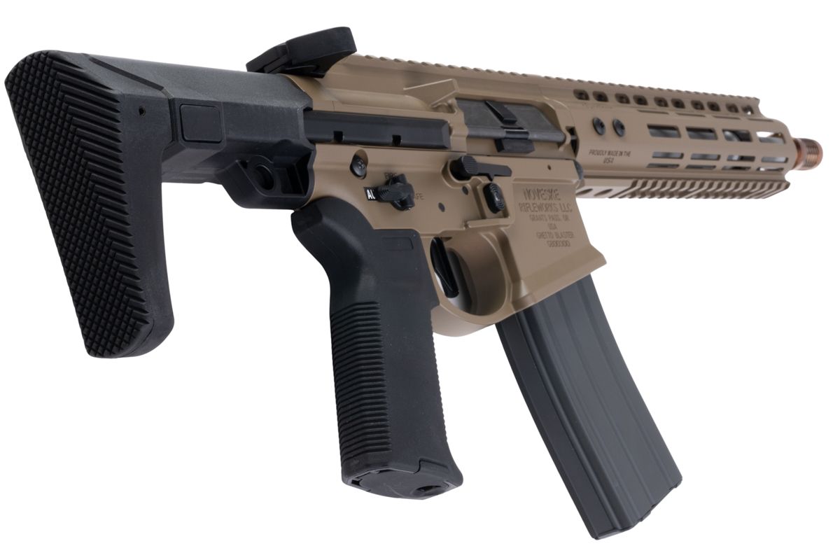 EMG Noveske N4 GHETTO BLASTER NHR-9 (10.5 インチ) エアソフト M4 GBBR (MWS システム) Double Eagle - DE (第 2 世代)