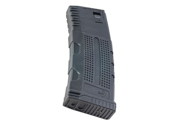 B&Tライセンス取得済み APC556 AR M4 AEGマガジン（180発装填、ブラックカラー）（ASG & Double Eagle製）
