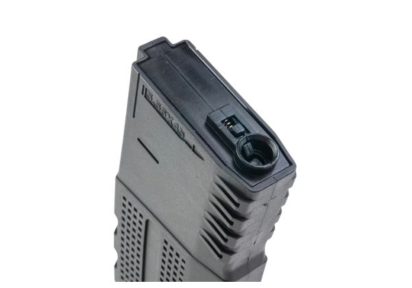 B&Tライセンス取得済み APC556 AR M4 AEGマガジン（180発装填、ブラックカラー）（ASG & Double Eagle製）
