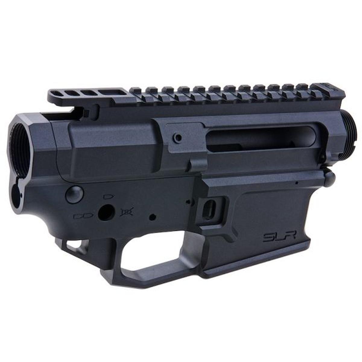東京マルイ MWS M4 GBBR 用 DYTAC B56 レシーバーセット - ブラック (CNC アルミニウム、SLR RIFLEWORKS ライセンス)-AIRSOFT GOGO エアガン・サバゲー用品通販