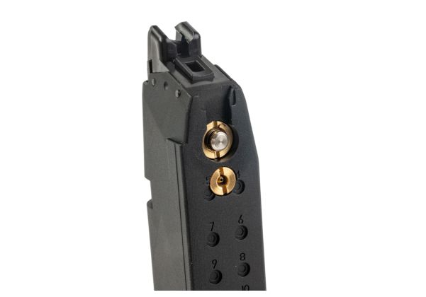 VFC DR920 ガスマガジン（22発、ブラック） - VFC Glock 17 GBBシリーズ対応 - EMGライセンス取得済み