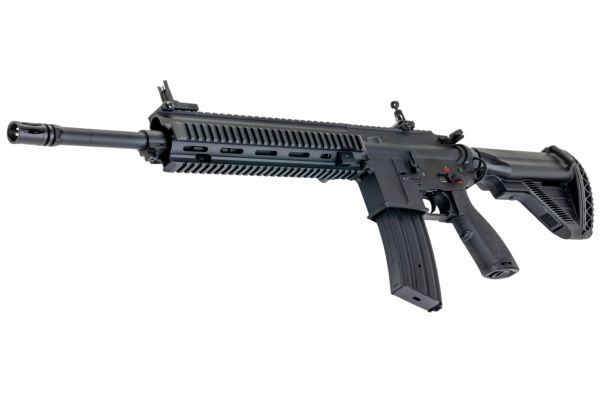 E&C 416 M27 IAR エアソフト電動ライフル（EC103 QC 2.0(機械の)メカボックス搭載） - ブラック
