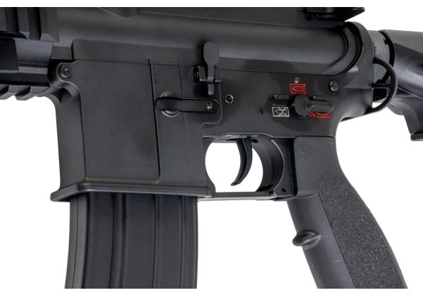 E&C 416 M27 IAR エアソフト電動ライフル（EC103 QC 2.0(機械の)メカボックス搭載） - ブラック
