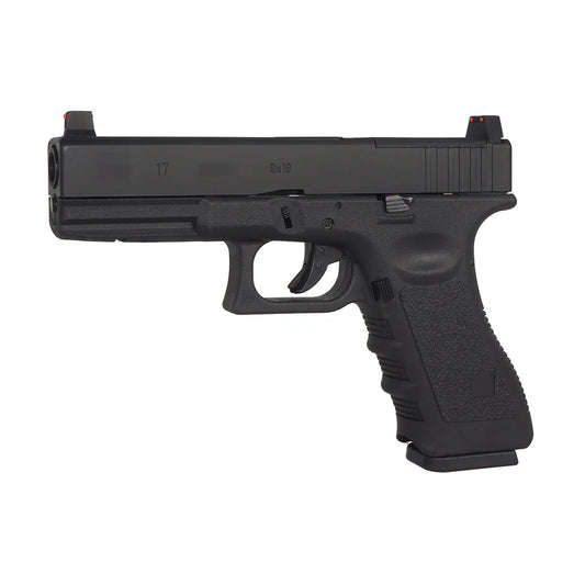 E&C G17 Gen.3 MOS ファイバーサイト（マウントプレート付き）GBB エアソフトガン（EC-1101-MOS）