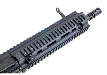 E&C 416A5 エアソフト AEG ライフル (EC111 QC 2.0 ギアボックス) - ブラック