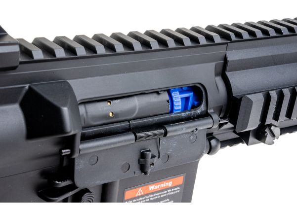 E&C 416A5 エアソフト AEG ライフル (EC111 QC 2.0 ギアボックス) - ブラック