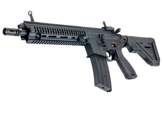 E&C 416A5 エアソフト AEG ライフル (EC111 QC 2.0 ギアボックス) - ブラック