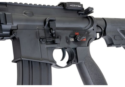 E&C 416A5 エアソフト AEG ライフル (EC111 QC 2.0 ギアボックス) - ブラック