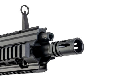 E&C 416A5 エアソフト AEG ライフル (EC111 QC 2.0 ギアボックス) - ブラック