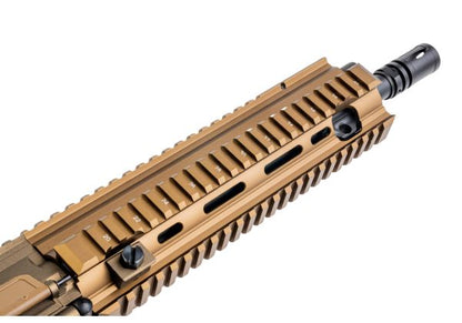 E&C 416A5 エアソフト電動ライフル（EC111 QC 2.0(機械の)メカボックス搭載） - タン