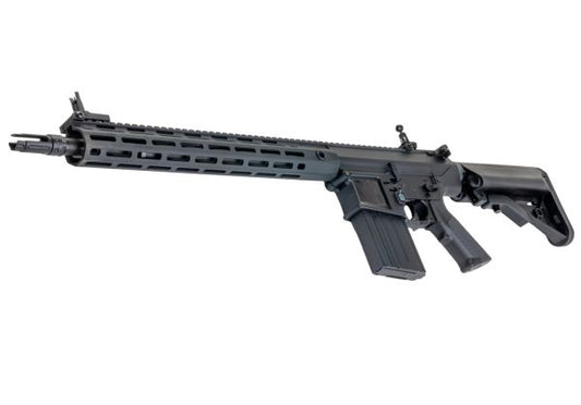 E&C KAC SR25 M110K2 エアソフト電動ライフル（EC903 QC 2.0(機械の)メカボックス搭載） - ブラック
